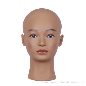 Fast delivery 54cm wig headstand display female mannequin head
